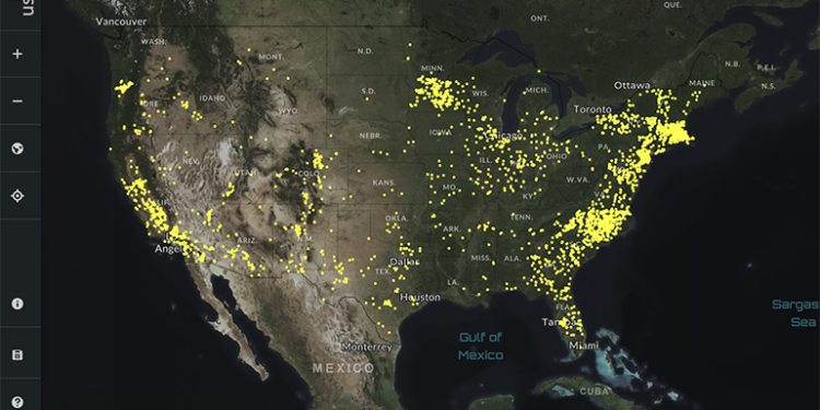 New database maps large-scale solar projects across the country