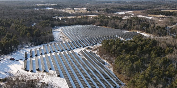 Abandoned gravel pit turned solar project now powers Maine community